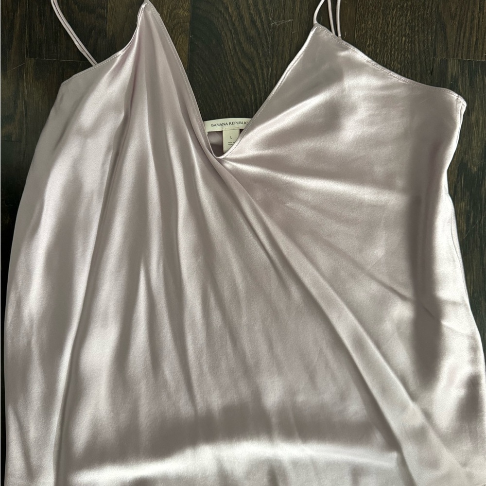 Banana Republic Lavender Satin Top